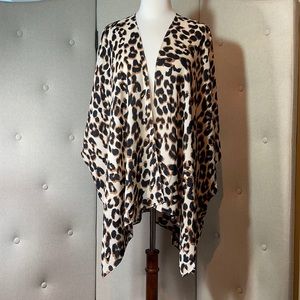 NWT Maurices Animal Print Kimono